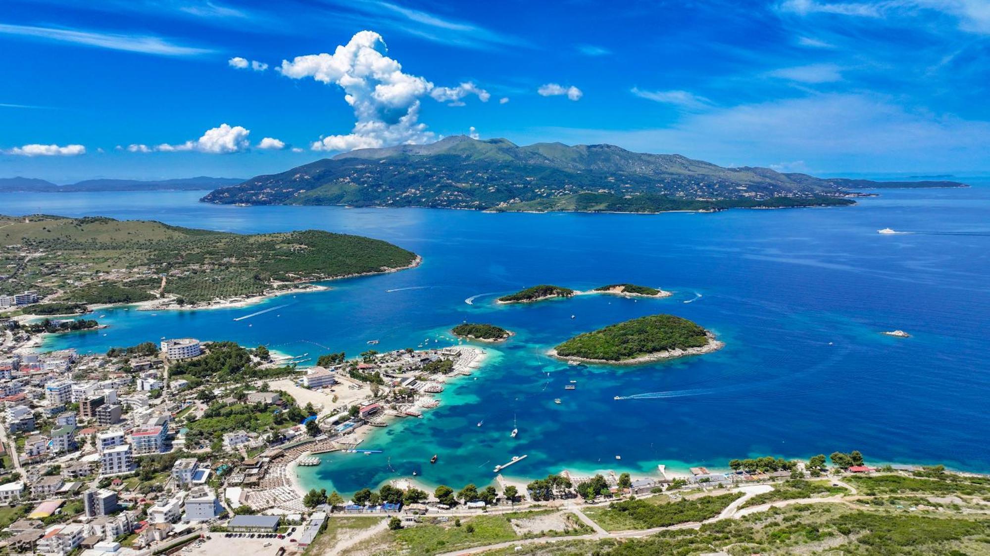 Villa Ari Ksamil Bagian luar foto